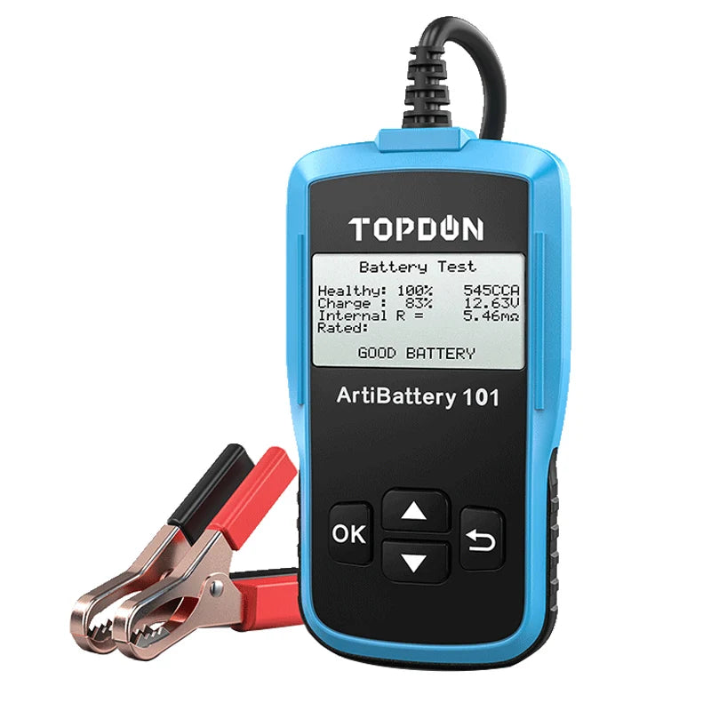 Testeur de Batterie Professionnel TOPDON AB101