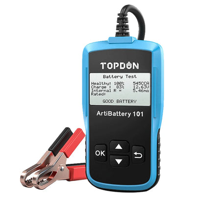 Testeur de Batterie Professionnel TOPDON AB101